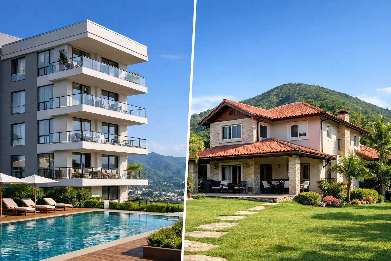 Apartamento ou casa em Atibaia: qual vale mais?